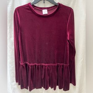 Women’s Boutique Velvet Top